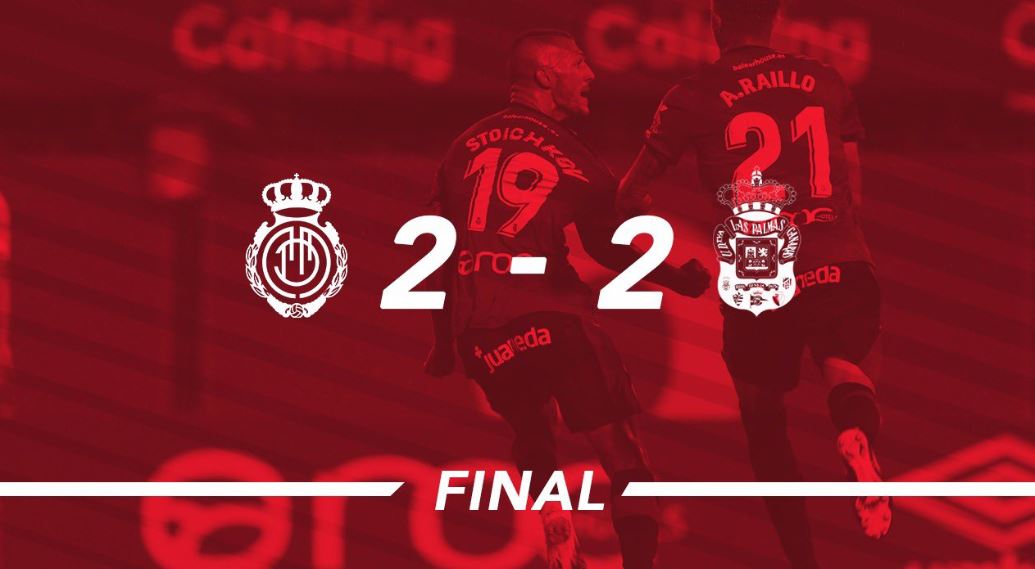 Real Mallorca 2 - 2 Las Palmas