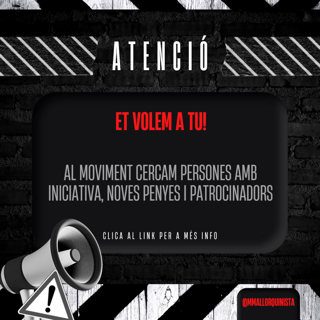 Uneix-te al Moviment Mallorquinista!