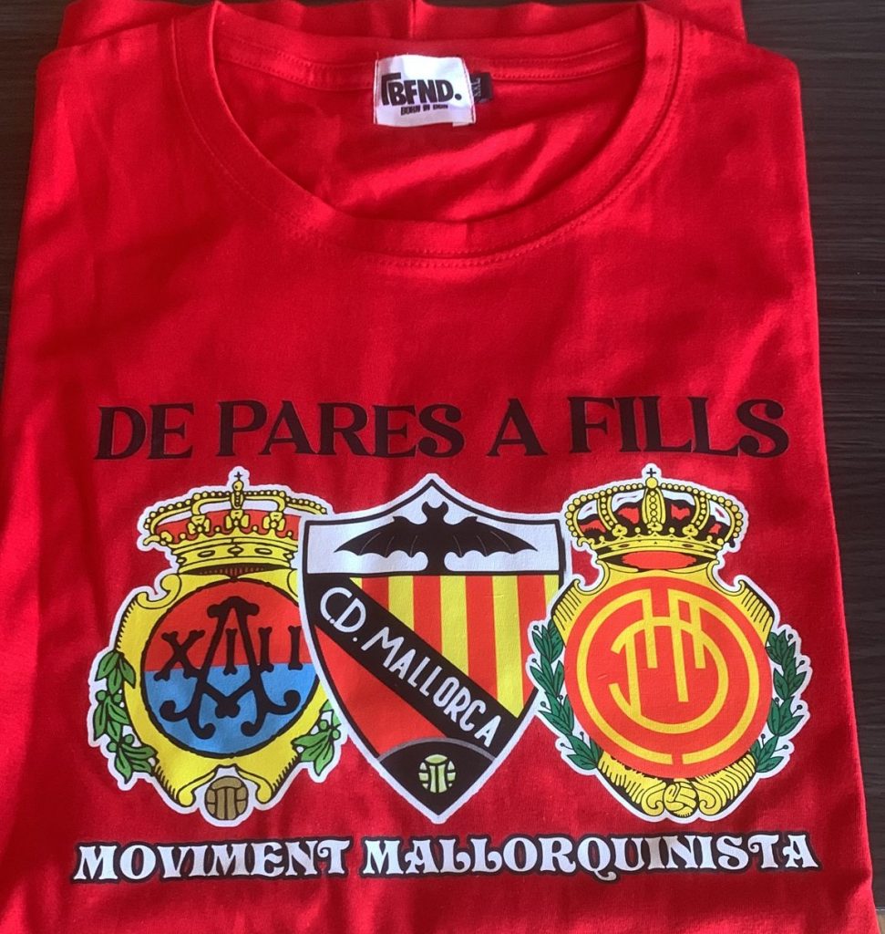 Reserva la nueva camiseta del Moviment Mallorquinista