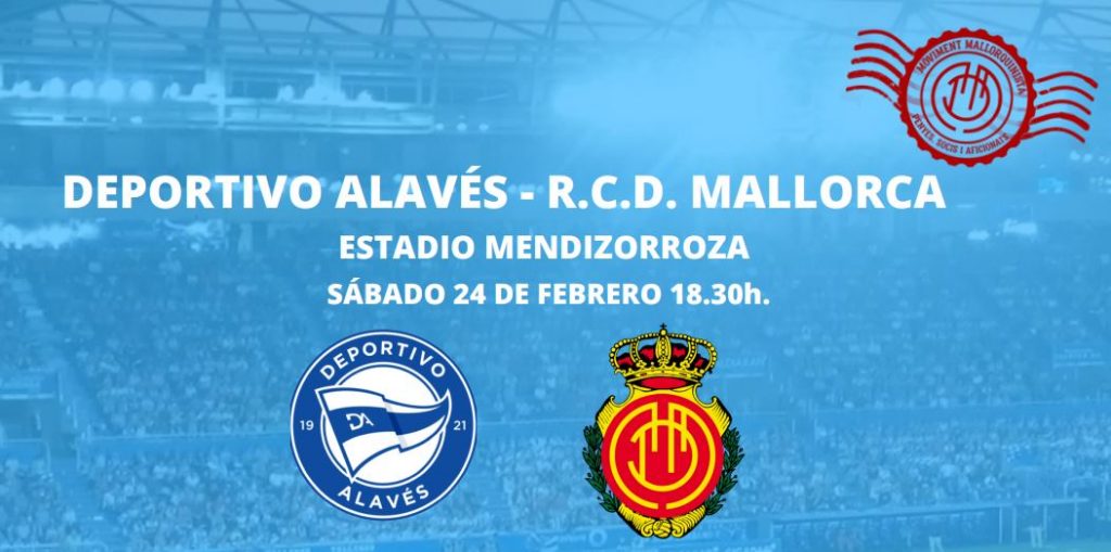 Viaja a Vitoria con el Moviment Mallorquinista y VeloViajes